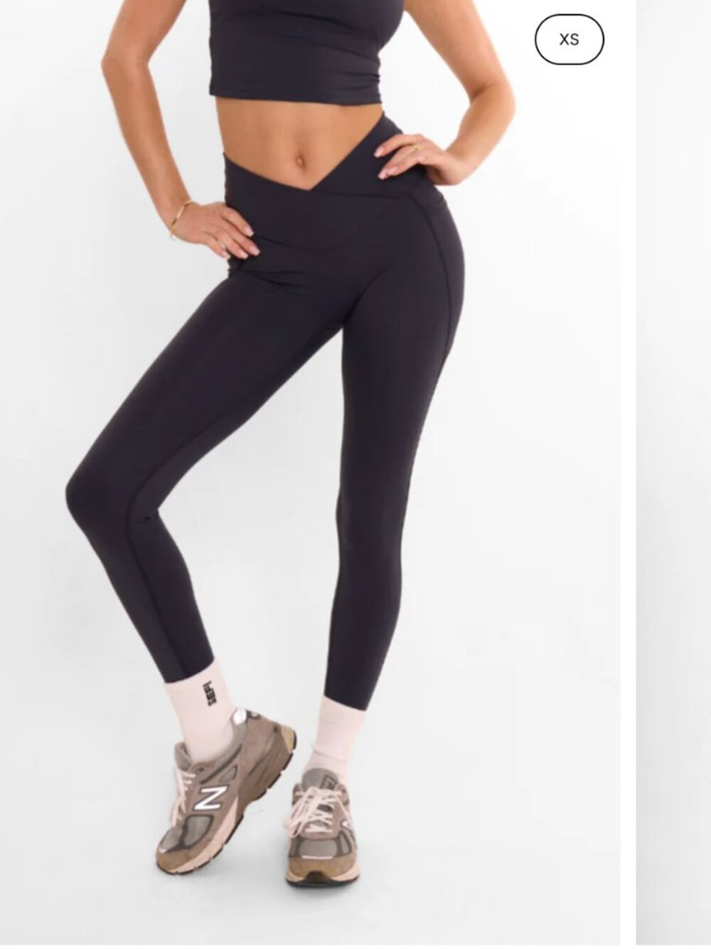 Active V Waist 7/8 Leggings | SEFI